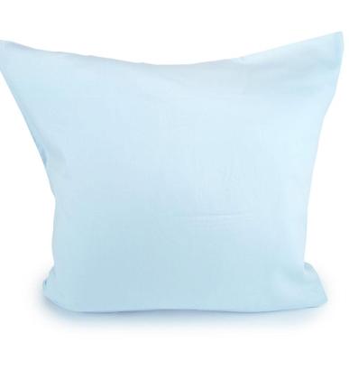 Poszewka satyna bawełniana 50x60 niebieski