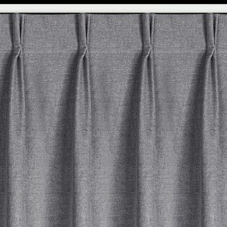 Zasłona gotowa NELISA 210x270 Eurofirany grafitowy