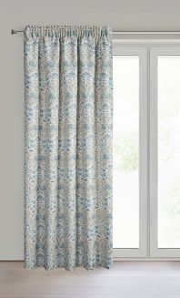 Zasłona gotowa na taśmie ASHLEY 135x270 Eurofirany biały