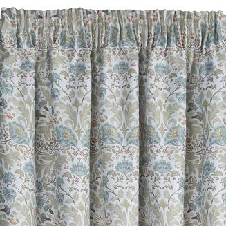 Zasłona gotowa na taśmie ASHLEY 135x270 Eurofirany biały