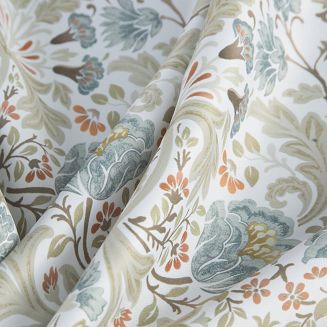 Zasłona gotowa na taśmie ASHLEY 135x270 Eurofirany biały