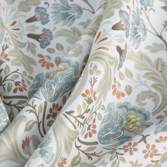 Zasłona gotowa na taśmie ASHLEY 135x270 Eurofirany biały