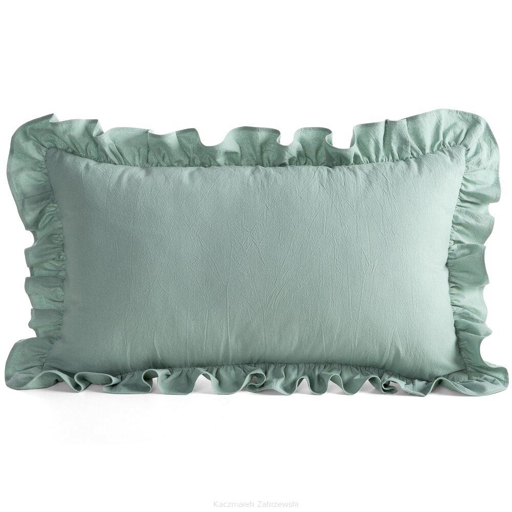 Poszewka dekoracyjna FALBANKA 30x50 Eurofirany szałwiowy