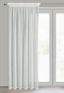 Firana gotowa na taśmie HERA 140x270 Eurofirany biały