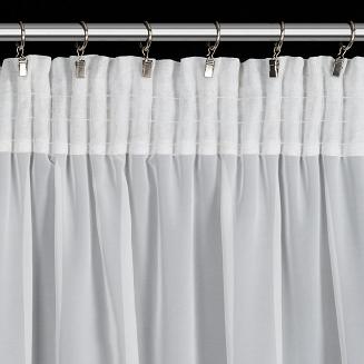 Firana gotowa na taśmie HERA 140x270 Eurofirany biały