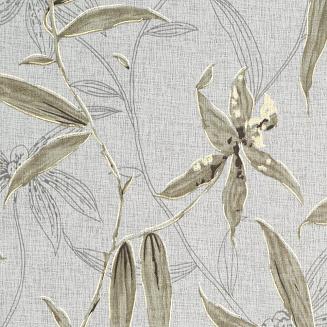 Zasłona gotowa na przelotkach PATI 140x250 Eurofirany oliwkowy