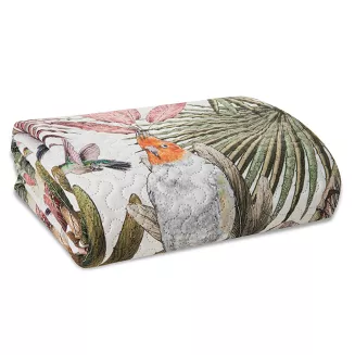 Narzuta dekoracyjna PARROT 200x220 zielony