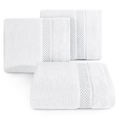 Ręcznik bawełniany DANNY 70x140 Eurofirany biały