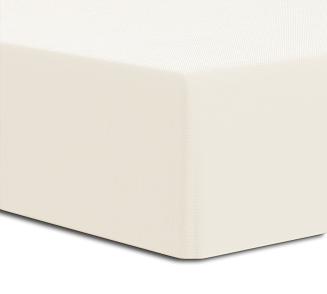 Prześcieradło jersey z elastanem z gumką 140x200 Darymex kremowe