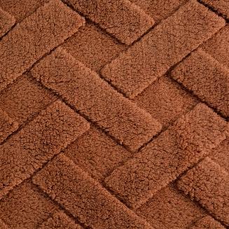 Koc narzuta CARO 150x200 Design91 ceglasty