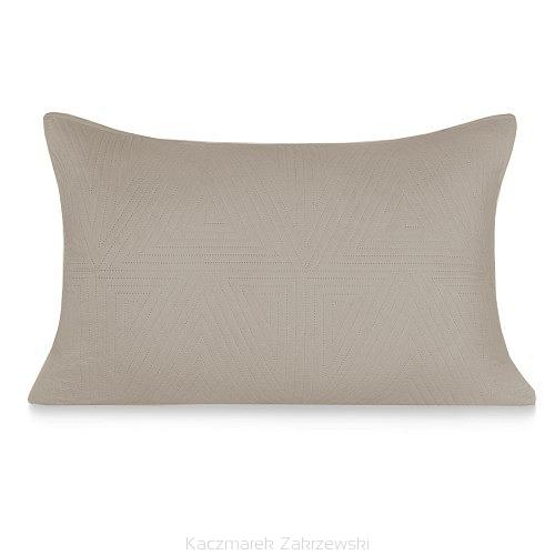 Poszewka dekoracyjna TRIO 50x70 pikowana beżowa