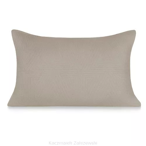 Poszewka dekoracyjna TRIO 50x70 pikowana beżowa