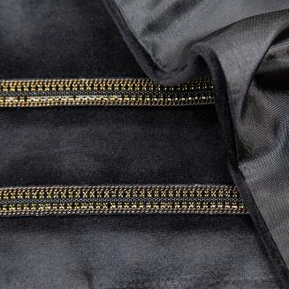 Obrus dekoracyjny GLEN 35x140 Eurofirany czarny