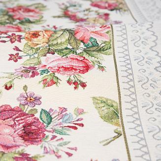 Obrus dekoracyjny CHO 140x180 Eurofirany jasnoszary