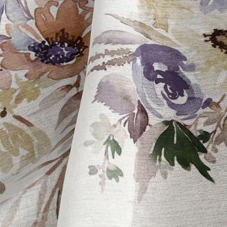 Zasłona gotowa na przelotkach MERLA 140x250 Eurofirany biały