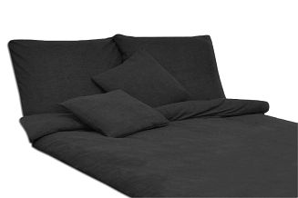 Pościel frotte antracyt 041/160x200