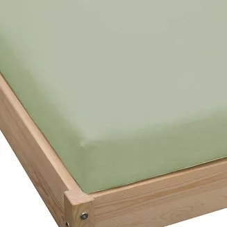 Prześcieradło jersey z gumką 120x200 oliwkowy