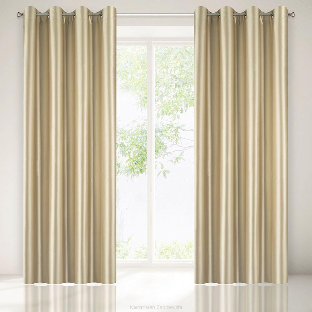 Zasłona gotowa SPECIAL 140x250 Eurofirany brązowy