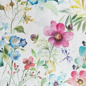 Zasłona gotowa na przelotkach SPRING 140x250 Eurofirany różowy