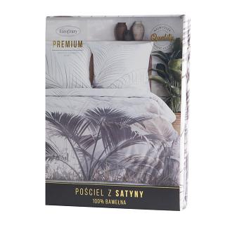 Pościel satynowa PREMIUM23 160x200 Eurofirany kremowy