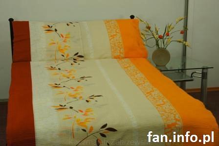 Pościel z kory 140x200 pomarańcza k197