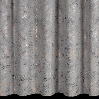 Zasłona gotowa na taśmie TULIA 135x270 Eurofirany stalowy