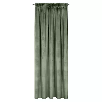 Zasłona gotowa na taśmie ROSA 140x270 Design91 oliwkowy
