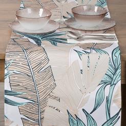 Obrus dekoracyjny GARDEN 40x140 Eurofirany beżowy