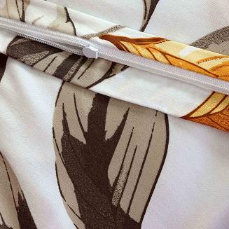 Pościel satyna bawełniana LEAVES/160x200 EXCLUSIVE