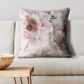 Poszewka dekoracyjna FLORINA 45x45 Eurofirany jasnoróżowy