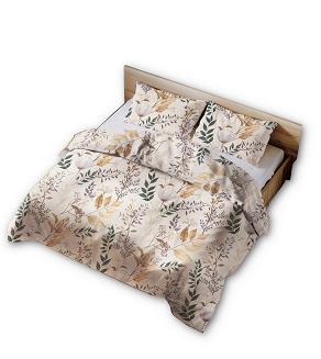 Pościel z kory 220x200 jasnobeżowa roślinna oaza
