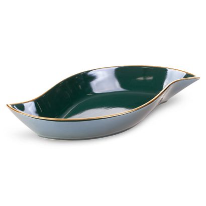Patera dekoracyjna AMORA2 36x18 Eurofirany zielona