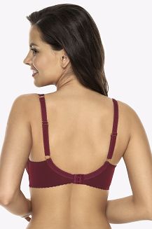 Biustonosz Bralette Jenny 1032 braletka burgundowa