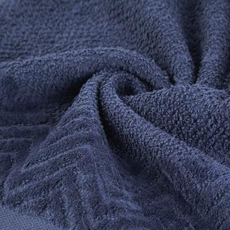 Ręcznik bawełniany LOREN 30x50 Eurofirany granatowy