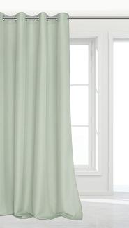 Zasłona gotowa na przelotkach VIVA 140x250 szałwiowa