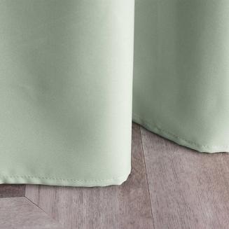 Zasłona gotowa na przelotkach VIVA 140x250 szałwiowa