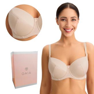 Biustonosz Full Cup Kate 281 usztywniany beżowy