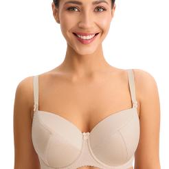 Biustonosz Full Cup Kate 281 usztywniany beżowy