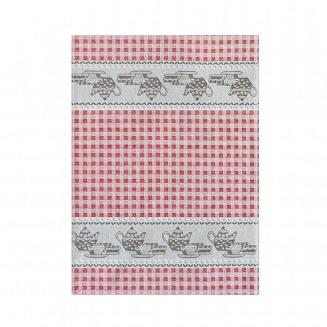 Ścierka kuchenna 50x70 Zwoltex wzór PODWIECZOREK bordowa