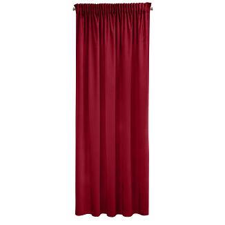 Zasłona gotowa na taśmie SIBEL 140x270 Eurofirany bordowa