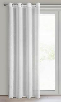 Firana gotowa na przelotkach IVA Eurofirany biały