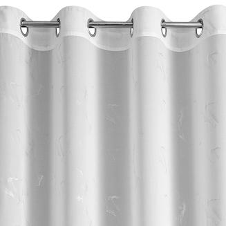 Firana gotowa na przelotkach IVA Eurofirany biały