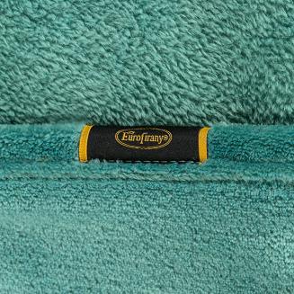 Koc narzuta GINKO1 150x200 Eurofirany turkusowy