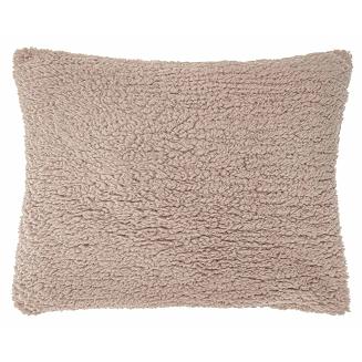 Brązowa Poszewka z Bukli 50x70 Baranek Dreamy Boucle