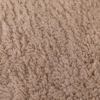 Brązowa Poszewka z Bukli 50x70 Baranek Dreamy Boucle