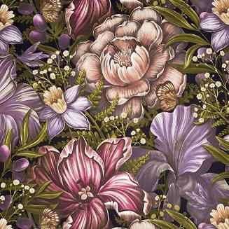 Pościel satynowa NIKA 160x200 Eurofirany czarny