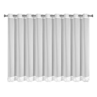 Firana gotowa na przelotkach LUISA 400x160 Eurofirany biały