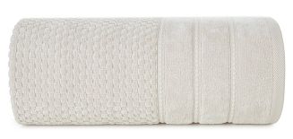 Ręcznik bawełniany ADORE 70x140 Eurofirany beżowy