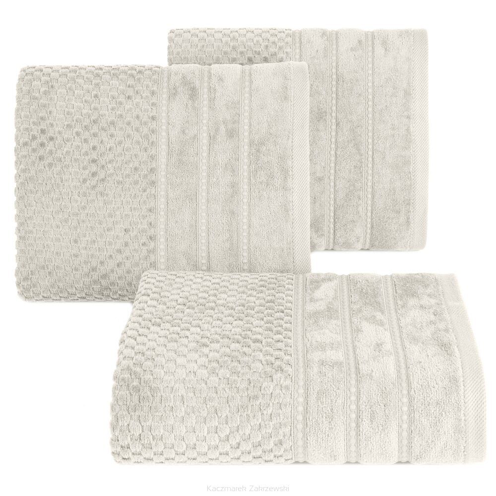 Ręcznik bawełniany ADORE 70x140 Eurofirany beżowy