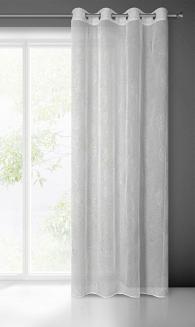 Zasłona gotowa na przelotkach LORI 140x250 Eurofirany biały